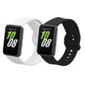 2x Sportarmband für Samsung Galaxy Fit 3 Fitnesstracker Smartwatch Sport Armband