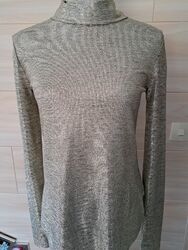 H&M Studio Glitzer Shirt Gr. 38