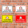 Schild - Tor immer geschlossen halten! Kinder -  S00042-011 Kindergarten Schule