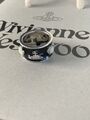 Vivienne Westwood Bague Roi King Ring Émail Noir