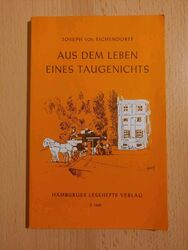 Aus Dem Leben Eines Taugenichts | Joseph Von Eichendorff