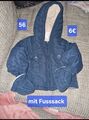 baby winterjacke 56