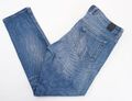 Replay Damen Jeans W32 L28 32/28 blau stonewashed used gerade Stretch-Denim A952