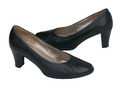 Gabor Damen Pumps Leder schwarz Gr. 6 Gr. 39