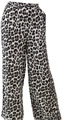 LEO MUSSELIN HOSE LEOPRINT SCHLUPFHOSE  WEITES BEIN PASST GR 42 40 38 36 BLOGGER