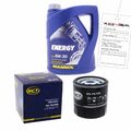 Inspektionskit MANNOL Energy 5W-30 für Toyota Camry 2.2 Carina E 1.6 Gli 2.0