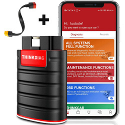 THINKCAR ThinkDiag KFZ OBD2 Diagnosegerät BT Scanner Alle Autofunktion kostenlos