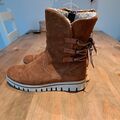 marco tozzi 39 Winterstiefel Camelfarben