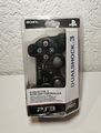 PS3 Sony Playstation DualShock 3 Wireless Controller - Schwarz Neu Sealed OVP