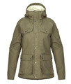 Fjällräven Jacke Damen Gr.S DE 36/38 Greenland Winter Teedy Futter Grün 150992