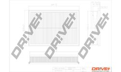 Dr!ve+ Luftfilter DP1110.10.0144 Filtereinsatz für OPEL MERIVA Großraumlimousine