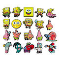 20pcs Set SpongeBob Patrick Star Schuhstecker/Shoe Charms/Pins für Gartenclogs