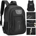 40L Laptop Rucksack Herren Damen Wasserdicht Freizeit Reise Arbeit Schulrucksack