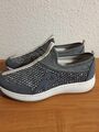 Rieker Damen Sneaker mit Pailletten Gr. 39 Top Zustand