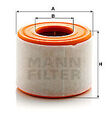 ORIGINAL MANN-FILTER LUFTFILTER AUDI C 15 010