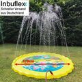 170cm Splash Pad Wasserspielmatte Sprinkler Kinder Outdoor Weihnachten Geschenk