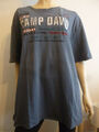 Herren T-Shirt Gr.XXXXXXXXL "CAMP DAVID" grau Kurzarm  mit Print