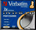 Verbatim DVD-RAM Professional Rewritable- 4,7GB im 3er Pack NEU