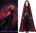 Scarlet Witch Wanda Django Maximoff Doctor Strange 2 Halloween Cosplay Kostüme