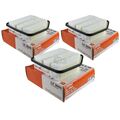 3x MAHLE / KNECHT Luftfilter LX 3005 Air Filter