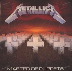 Metallica - Master Of Puppets EU LP 1989 (VG-/VG) Vertigo 838 141-1 ´