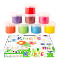 Knete für Kinder 800g Vegan Knete Set in 8 verschiedenen Farben ab 2 Jahre