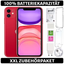 Apple iPhone 11 - 64 128 256 GB - Schwarz Rot Weiß Violett - 100% Batterie100% Batteriekapazität - Nicht am falschen Ende sparen!