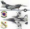 Hobby Master 1/72 HA38004 F-16C Fighting Falcon USAF 18th Aggressor Sq. Alaska