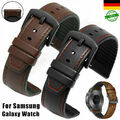 22mm Ersatz Leder Armband Für Samsung Gear S3 Classic/Frontier Galaxy Watch 46mm