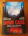 Buch|Burn Case|Douglas Preston⚡BLITZVERSAND⚡