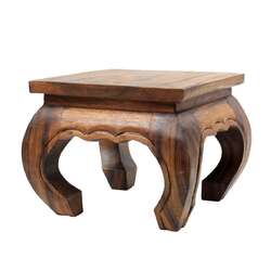 Opiumtisch Opium Tisch Beistelltisch Massiv Holz Couchtisch Nachttisch Hocker