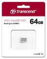 Transcend Micro SDXC Karte 64GB Speicherkarte 300S UHS-I U1 Class 10