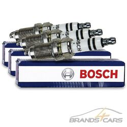 3x BOSCH ZÜNDKERZE ZÜNDKERZEN FR7HC+ FÜR SEAT CORDOBA 6L IBIZA 4 6L 02-09### PASSEND FÜR 3 ZYLINDER MOTOREN ###