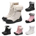 Damen Winterstiefel Schneestiefel Warm Gefütterte Winterschuhe Stiefel Boots DE