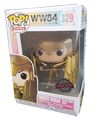 Funko Pop! Heroes - Wonder Woman Golden Armor Shield - Nr. 329 WW84 - NEU/OVP