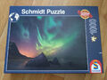 Schmidt Puzzle 1000 Teile Lofoten, Uttakleiv Beach, Nordlichter, Polarlichter