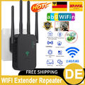 WLAN Repeater Router Range WIFI Signal Verstärker Access Point Booster 1200Mbps