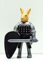 RITTER " HASENFUSS " PLAYMOBIL zu Hase Rüstung Diorama Sammlung Custom Figur RAR