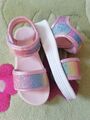 *Cupcake* Sandalen, Schuhe, Sommerschuhe, Gr. 27, Mädchen regenbogenfarbig