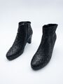 Gabor Damen Ankle Boots Absatzschuh Stiefelette schwarz Gr 40 EU Art 21269-98