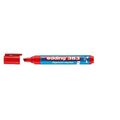 edding 383 Flipchart-Marker - rot - 10 Stifte - Keilspitze 1-5 mm