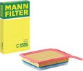 MANN FILTER C 3585 LUFTFILTER  - FÜR CITROEN, FIAT, MITSUBISHI, PEUGEOT, TOYOTA