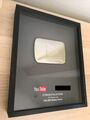Official 1st Edition Silver YouTube Play-Button - 100k Sub Award