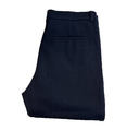 COS Damen Hose Größe 50 W33 L27 Blau Anzughose Stretch Büro Knöchel Reißversc...