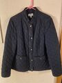 Steppjacke Jacke gesteppt Peter Hahn 100% Baumwolle blau maritim Gr.44