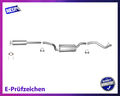 Auspuffanlage Ford Focus II Turnier 1.4 1.6 Auspuff Mitteltopf Endrohr Schelle