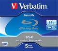 Verbatim BD-R 25GB, 6x 5er-Pack Blu-Ray-Rohlinge #1906988