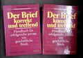 Bücher - Der Brief korrekt und treffend Band 1+2, Die Bewerbung, Pons Wörterbuch