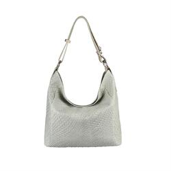 ITAL DAMEN LEDER TASCHE DIN-A4 SHOPPER Schultertasche CrossOver Umhängetasche