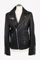 Religion Damen Jacke Gr. 36 (S) Schwarz Leder Jacke Biker  Jacke